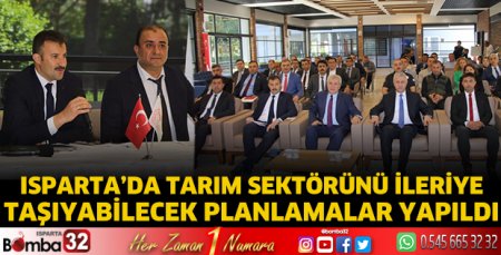 Tarımsal Üretim Planlama Toplantısı yapıldı