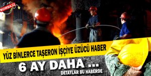 Taşeron işçiye kötü haber!