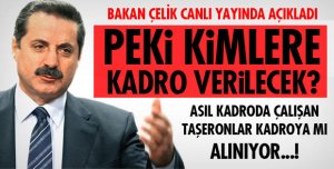 TAŞERON PERSONELİNE KADRO VAR MI?