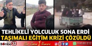Taşımalı eğitim krizi çözüldü