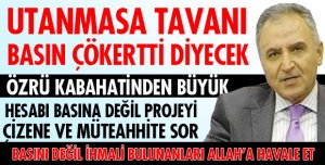TAVAN ÇÖKTÜ FATURAYI BASINA ÇIKARDI