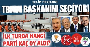 TBMM Başkanını Seçiyor!