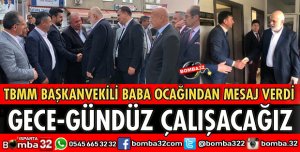 TBMM BAŞKANVEKİLİ BİLGİÇ BABA OCAĞINDA