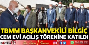 TBMM Başkanvekili Bilgiç, Cem Evi açılışına katıldı