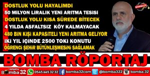 TBMM BAŞKANVEKİLİ BİLGİÇ ISPARTAYA YAPACAKLARINI ANLATTI