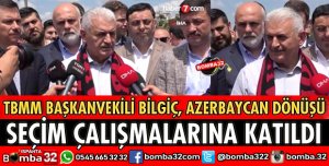 TBMM BAŞKANVEKİLİ BİLGİÇ İSTANBUL'DA SEÇİM ÇALIŞMALARINA KATILDI