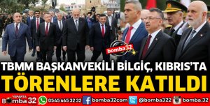 TBMM BAŞKANVEKİLİ BİLGİÇ KIBRIS'TA