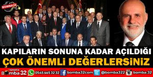 TBMM BAŞKANVEKİLİ BİLGİÇ'TEN MESAJ