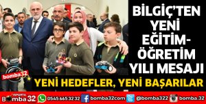 TBMM BAŞKANVEKİLİ BİLGİÇ'TEN YENİ EĞİTİM ÖĞRETİM YILI MESAJI