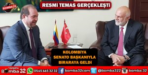 TBMM BAŞKANVEKİLİ SÜREYYA SADİ BİLGİÇ RESMİ TEMASLAR İÇİN KOLOMBİYADA