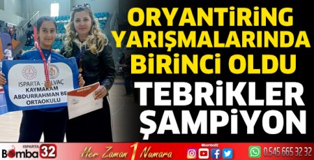 Tebrikler şampiyon