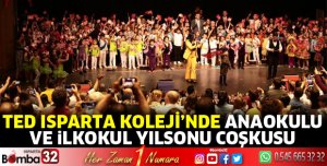 TED Isparta Koleji’nde Anaokulu ve İlkokul Yıl Sonu Coşkusu