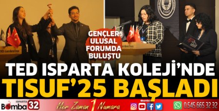 TED Isparta Koleji’nde TISUF’25 Başladı