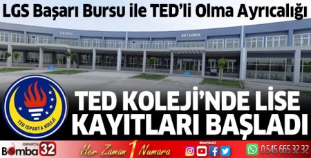 TED Kolejinde lise kayıtları başladı