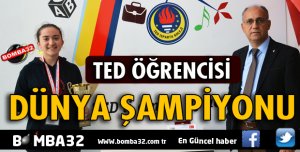 TED ÖĞRENCİSİ DÜNYA ŞAMPİYONU OLDU