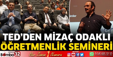 TED’den Mizaç Odaklı Öğretmenlik Semineri