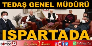 TEDAŞ GENEL MÜDÜRÜ ISPARTADA