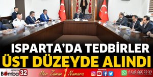 Tedbirler üst düzeyde
