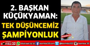 TEK DÜŞÜNCEMİZ ŞAMPİYONLUK