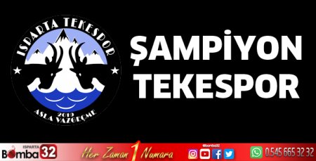 Tekespor şampiyon