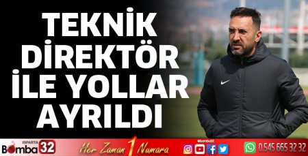 Teknik Direktör ile yollar ayrıldı