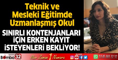 Teknik ve mesleki eğitimde uzmanlaşmış bir okul