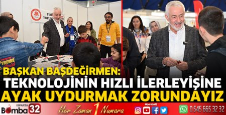 Teknolojinin hızlı  ilerleyişine ayak uydurmak zorundayız