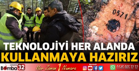 Teknolojiyi her alanda kullanmaya hazırız
