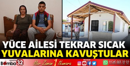 Tekrar sıcak yuvalarına kavuştular
