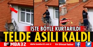 TELDE ASILI KALDI! EKİPLER SEFERBER OLDU