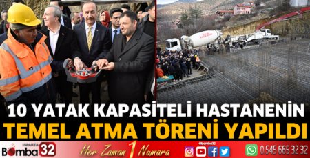 Temel atma töreni yapıldı