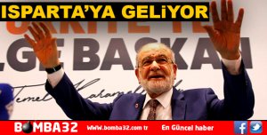 TEMEL KARAMOLLAOĞLU ISPARTA'YA GELİYOR