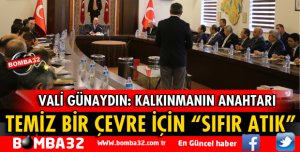 TEMİZ BİR ÇEVRE İÇİN “SIFIR ATIK”