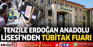 Tenzile Erdoğan Anadolu Lisesi’nden TÜBİTAK Fuarı 