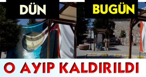 Tepki Gelince Ayıp Kaldırıldı