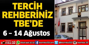 TERCİH REHBERİNİZ TBE’DE
