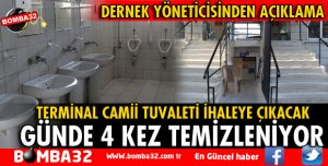 TERMİNAL CAMİİ YÖNETİMİ AÇIKLAMA YAPTI