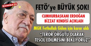 TERÖR ÖRGÜTÜ OLARAK TESCİL EDİLMESİNİ BEKLİYORUZ