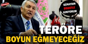 Teröre Boyun Eğmeyeceğiz