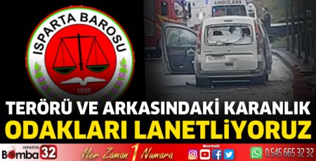 Terörü ve arkasındaki karanlık odakları lanetliyoruz