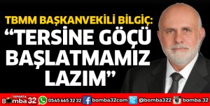 TERSİNE GÖÇÜ BAŞLATMAMIZ LAZIM