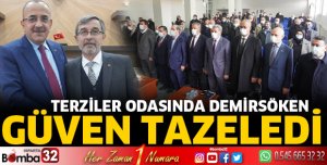 Terziler Odasında Demirsöken güven tazeledi