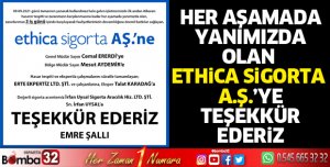 Teşekkür
