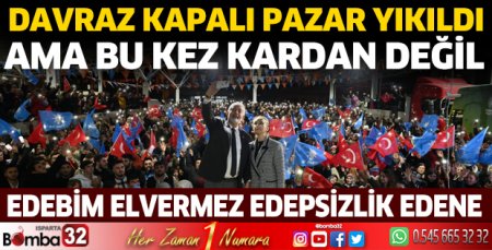 Teşekkürler Isparta'm