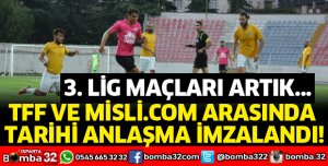TFF VE MİSLİ.COM ARASINDA TARİHİ ANLAŞMA İMZALANDI!