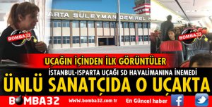 THY UÇAĞI SİSTEN DOLAYI İNEMEDİ