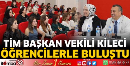 TİM Başkan Vekili Kileci öğrencilerle buluştu