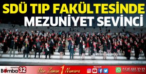 Tıp Fakültesi Genç Hekimlerini Uğurladı