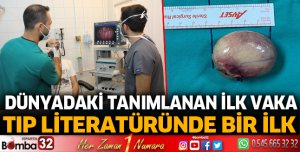 Tıp Literatüründe bir ilk
