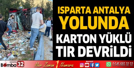 TIR devrildi